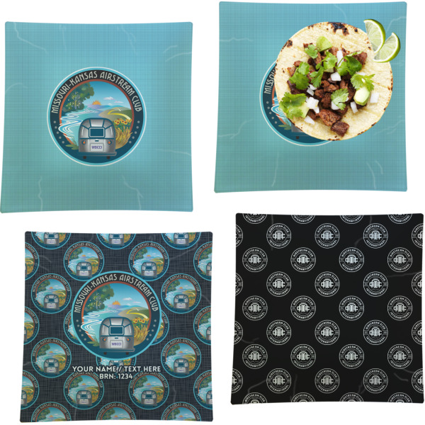 Custom Design - Set of Square Dinner Plates