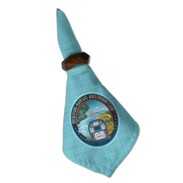 Custom Design - Cloth Napkins - Personalized Dinner (Folded in Ring) (MAIN)