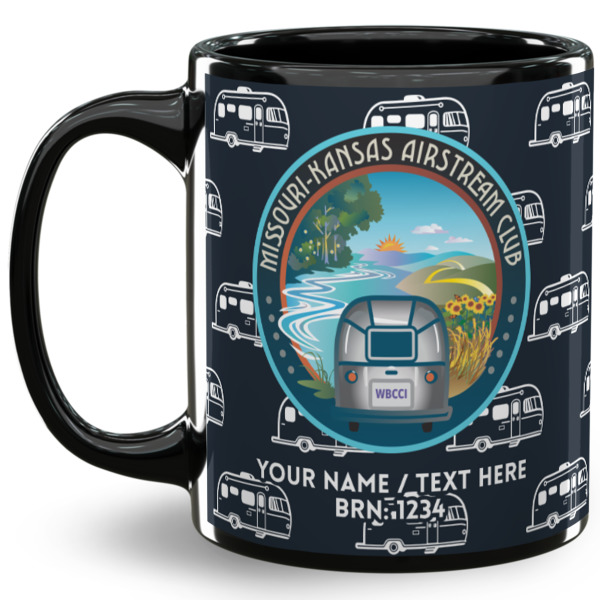 Custom Design Your Own 11 oz Coffee Mug - Black