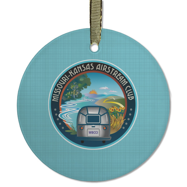 Custom Design - Frosted Glass Ornament - Round