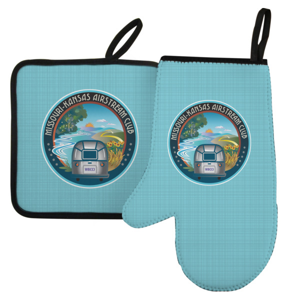 Custom Design Your Own Left Oven Mitt & Pot Holder Set