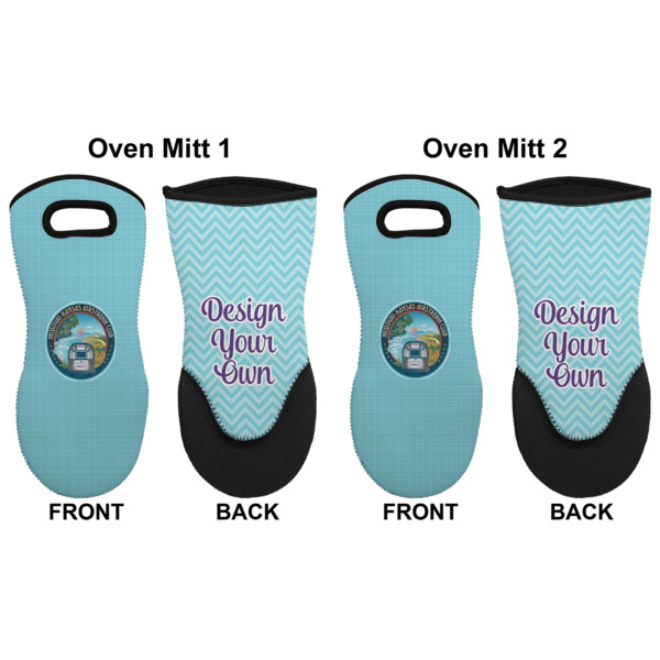 Custom Design - Neoprene Oven Mitt - Set of 2 - Approval