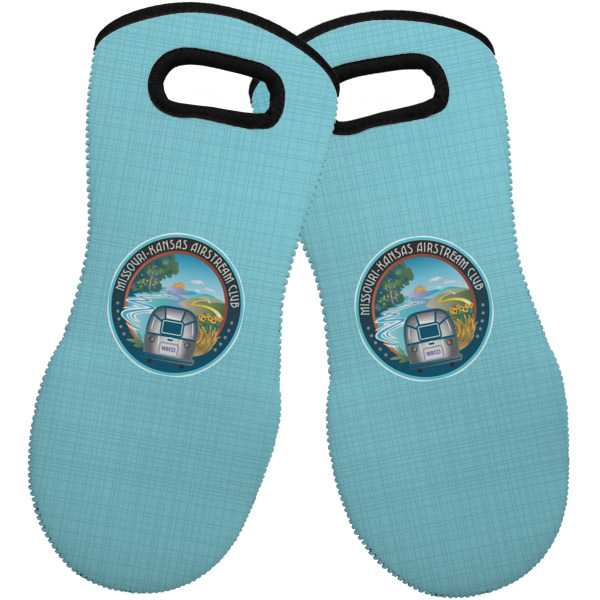 Custom Design - Neoprene Oven Mitt -Set of 2 - Front