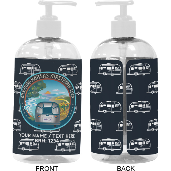 Custom Design - 16 oz Plastic Liquid Dispenser - Approval - White