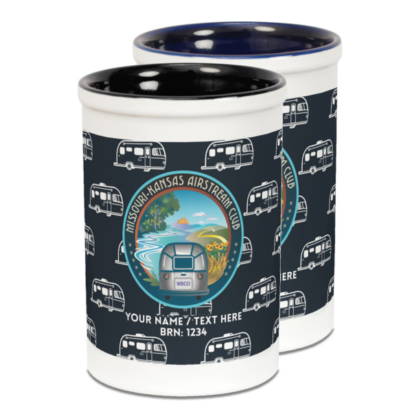 Custom Design Your Own Ceramic Pencil Holder - Large