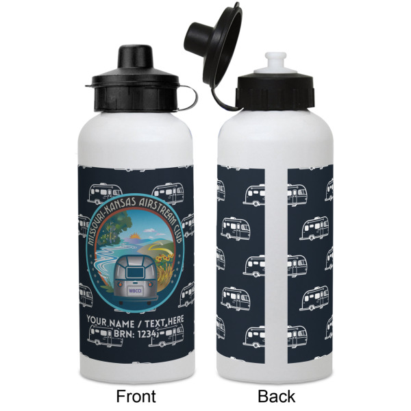 Custom Design - Aluminum Water Bottle - White APPROVAL