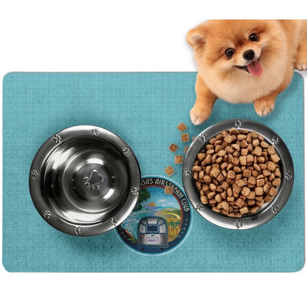 Custom Design Your Own Dog Food Mat - Small