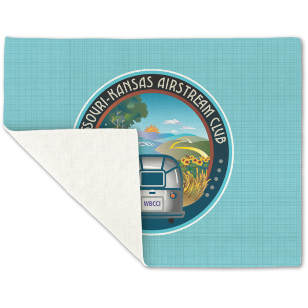 Custom Design - Linen Placemat - Folded Corner (single side)