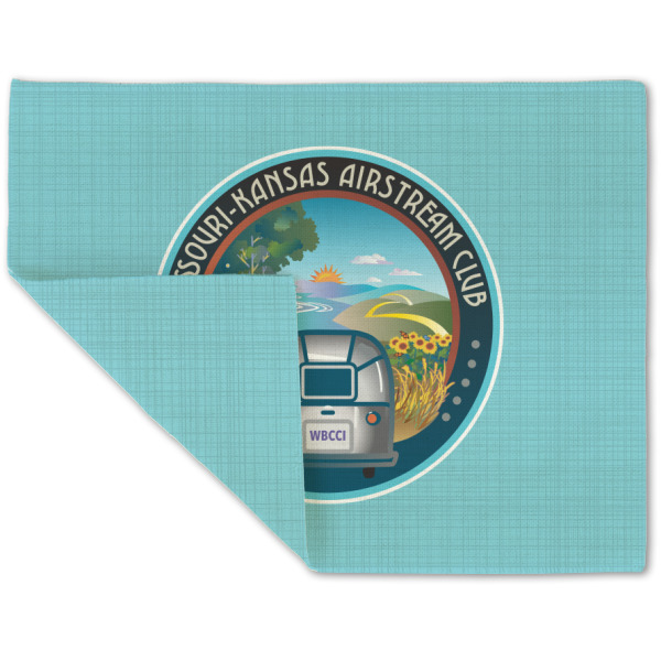 Custom Design - Linen Placemat - Folded Corner (double side)