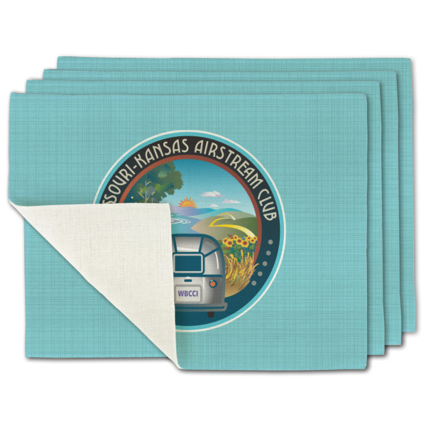 Custom Design Your Own Single-Sided Linen Placemat - Set of 4