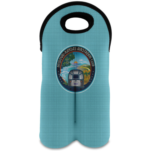 Custom Design Your Own Wine Tote Bag - 2 Bottles