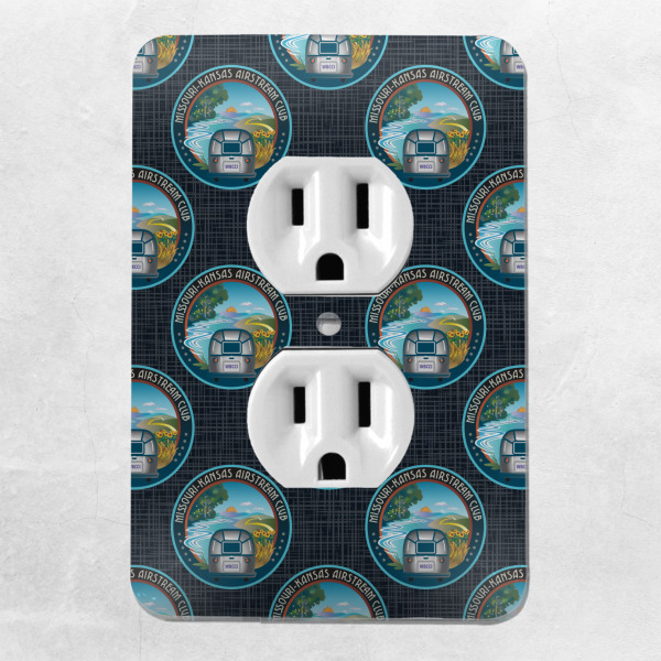 Custom Design - Electric Outlet Plate - Lifestyle