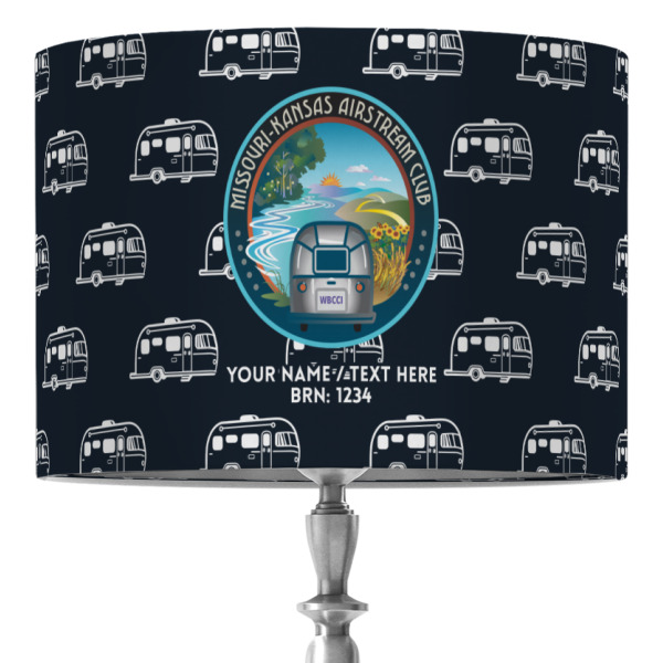 Custom Design Your Own 16" Drum Lamp Shade - Fabric