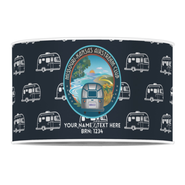 Custom Design - 12" Drum Lampshade - FRONT (Poly Film)