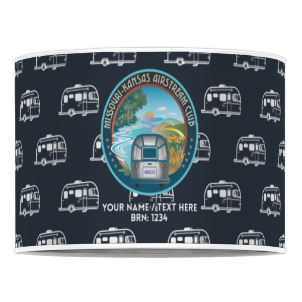 Custom Design - 16" Drum Lampshade - Front (Poly Film)