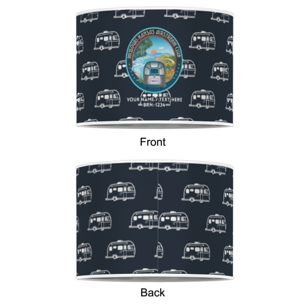 Custom Design - 8" Drum Lampshade - APPROVAL (Poly Film)