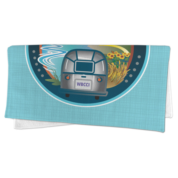Custom Design - Microfiber Dish Rag - FOLDED (half)