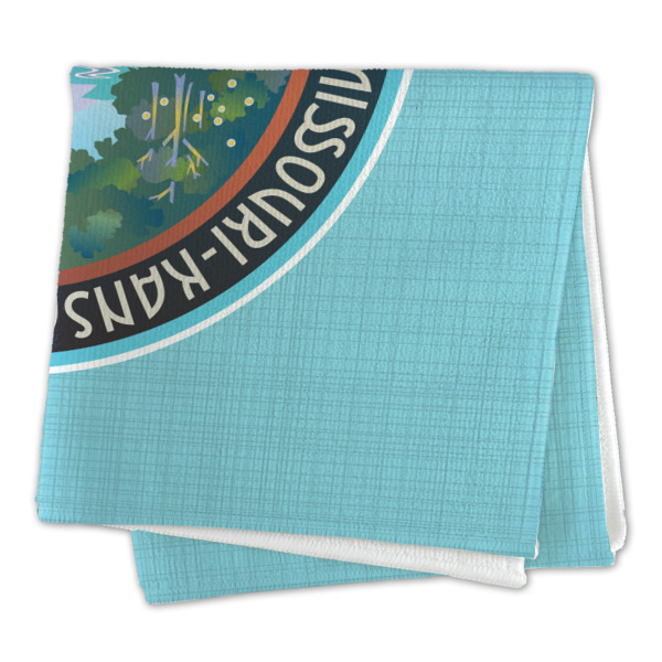 Custom Design - Microfiber Dish Rag - FOLDED (square)