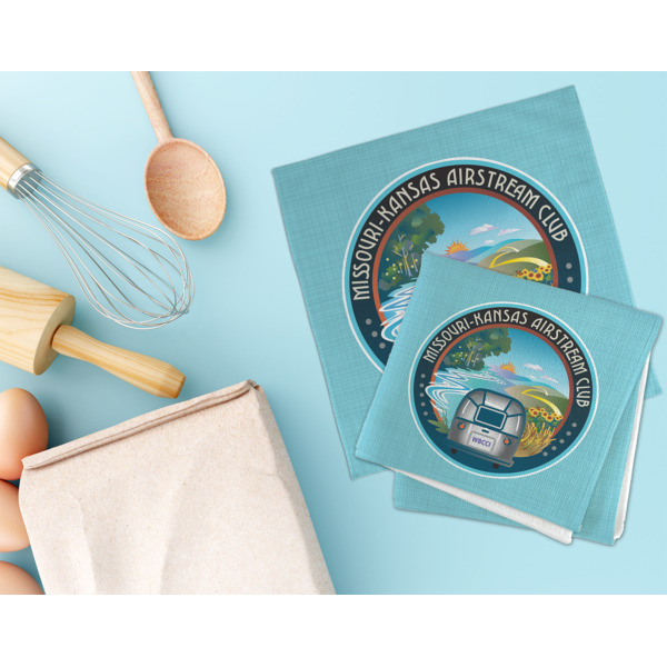 Custom Design - Microfiber Dish Rag - LIFESTYLE