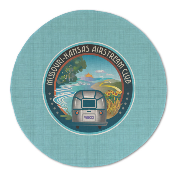 Custom Design Your Own Round Linen Placemat