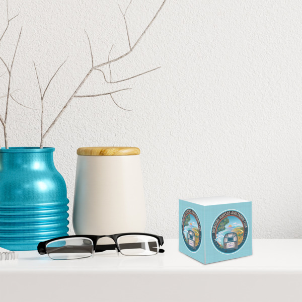 Custom Design - Sticky Note Cube - LIFESTYLE