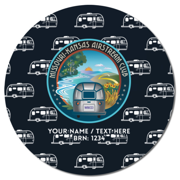 Custom Design - Round Fridge Magnet - FRONT