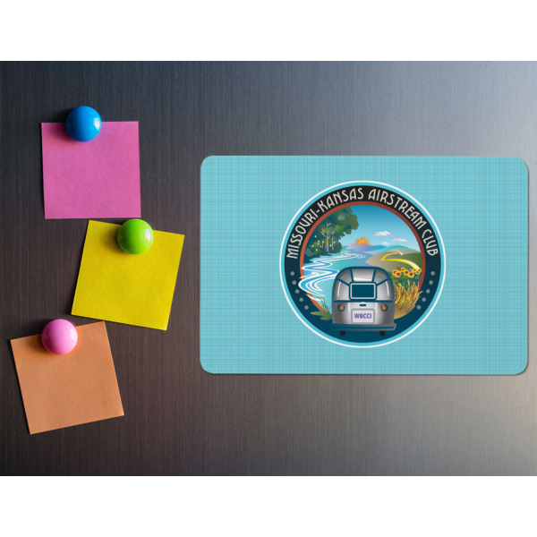 Custom Design - Rectangular Fridge Magnet - LIFESTYLE