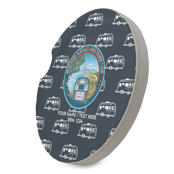 Custom Design - Sandstone Car Coaster - Standing Angle