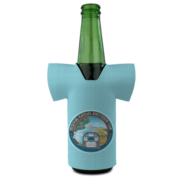 Custom Design - Jersey Bottle Cooler - FRONT (on bottle)