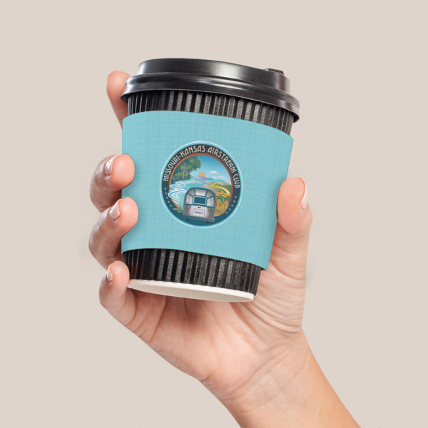 Custom Design - Coffee Cup Sleeve - LIFESTYLE