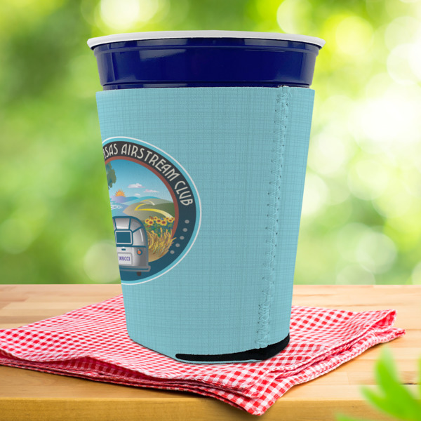 Custom Design - Party Cup Sleeves - with bottom - Lifestyle