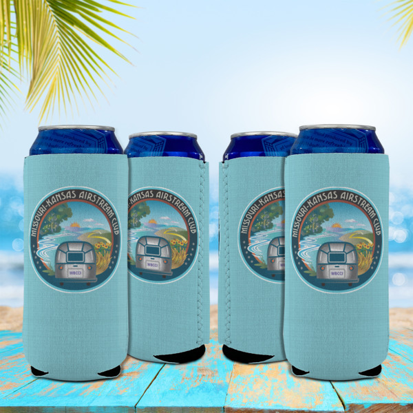 Custom Design - Can Cooler - 16oz - Set of 4 - In Context