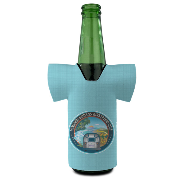 Custom Design - Jersey Bottle Cooler - Set of 4 - FRONT (on bottle)