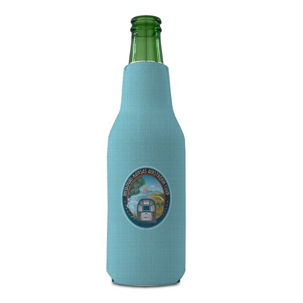 Custom Design - Zipper Bottle Cooler - FRONT (bottle)