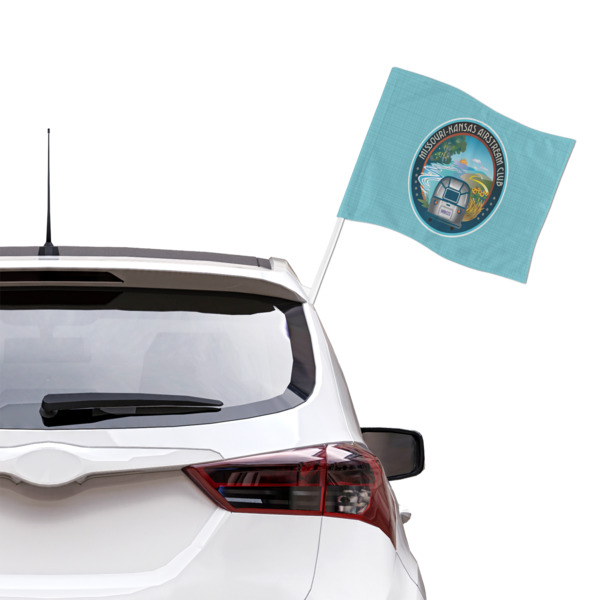 Custom Design - Car Flag - Large - LIFESTYLE