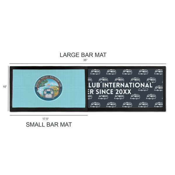 Custom Design - Bar Mats - Sizing Chart