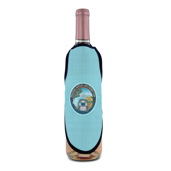 Custom Design - Wine Bottle Apron - IN CONTEXT