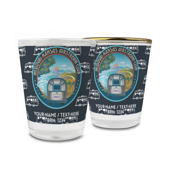 Custom Design Your Own Glass Shot Glass - 1.5 oz