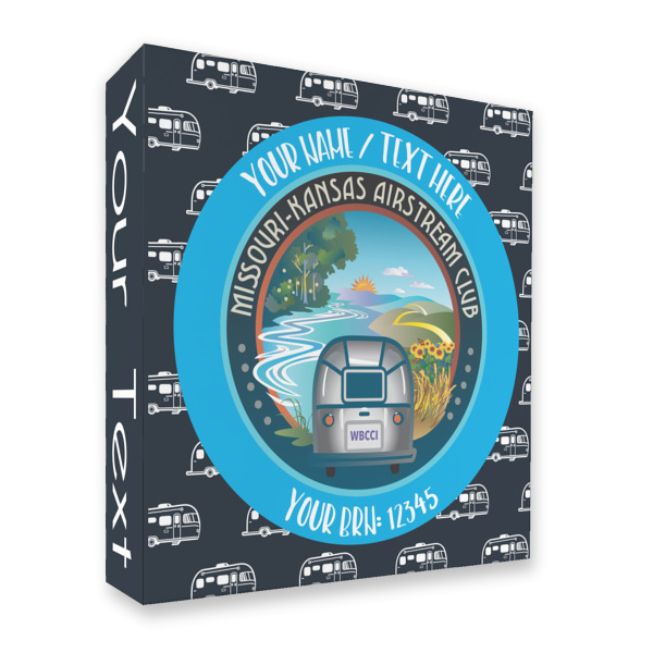 Custom Design - 3 Ring Binders - Full Wrap - 2" - Front