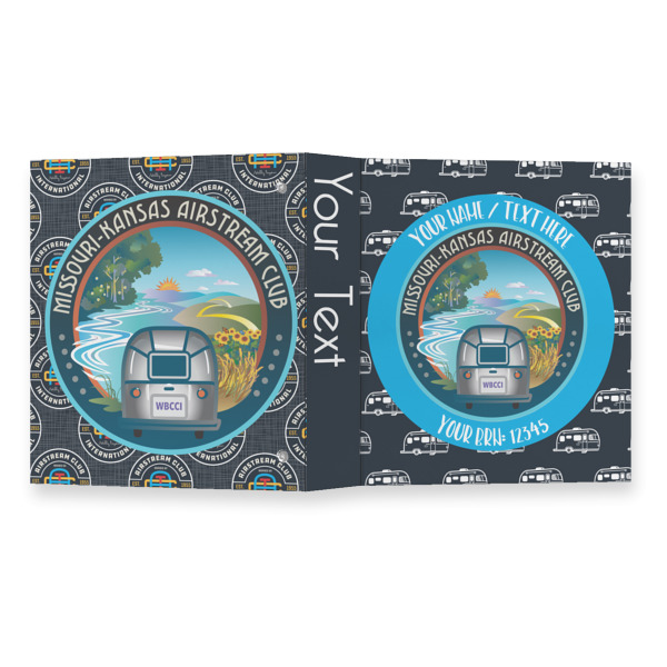 Custom Design - 3 Ring Binders - Full Wrap - 1" - Open Outside