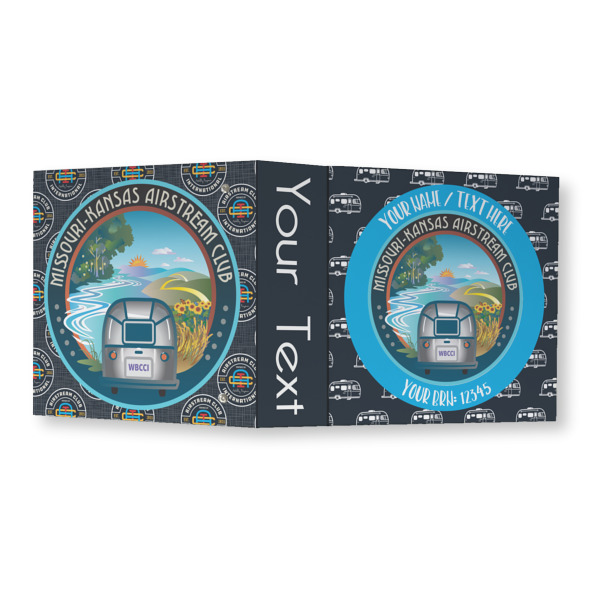 Custom Design - 3 Ring Binders - Full Wrap - 3" - Open Outside
