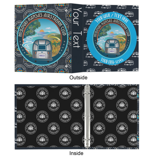 Custom Design - 3 Ring Binders - Full Wrap - 1" - Approval