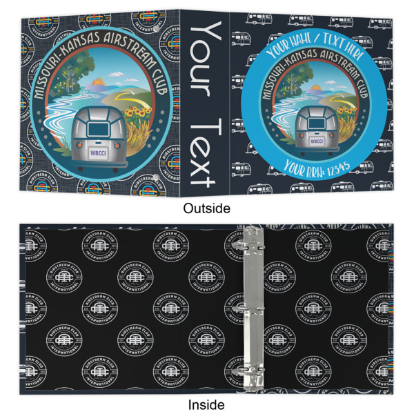 Custom Design - 3 Ring Binders - Full Wrap - 2" - Approval
