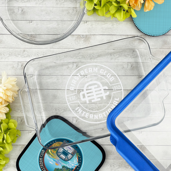 Custom Design - Glass Baking Dish - 13"x9" - Lifestyle
