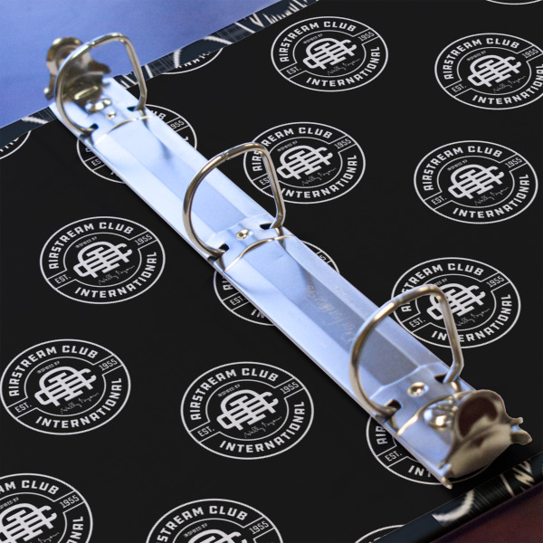 Custom Design - 3 Ring Binders - Full Wrap - 1" - Detail