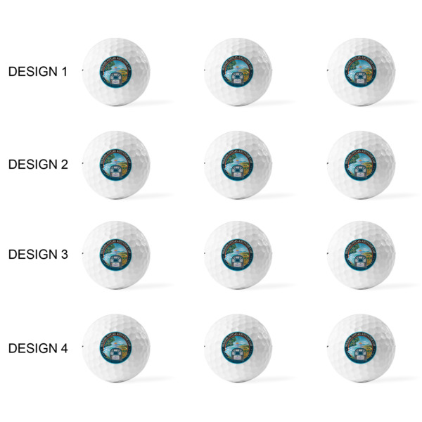 Custom Design - Golf Balls - Titleist - Set of 12 - APPROVAL