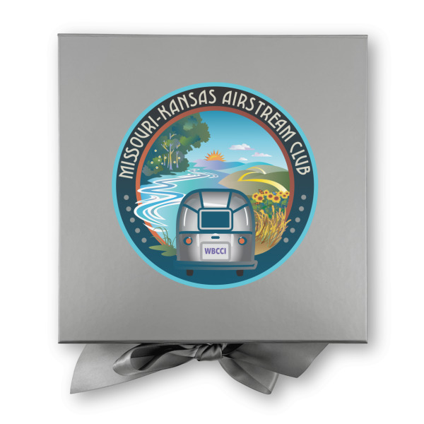 Custom Design - Gift Boxes with Magnetic Lid - Silver - Approval