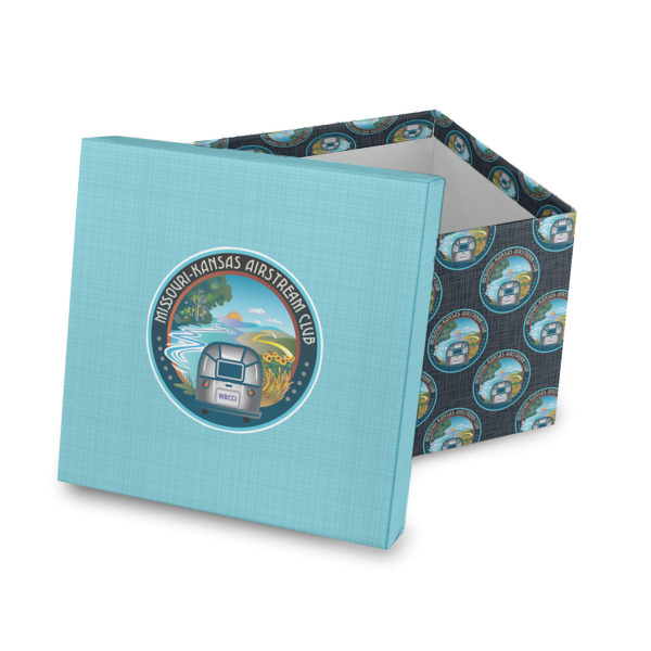Custom Design Your Own Gift Box with Lid - Canvas Wrapped