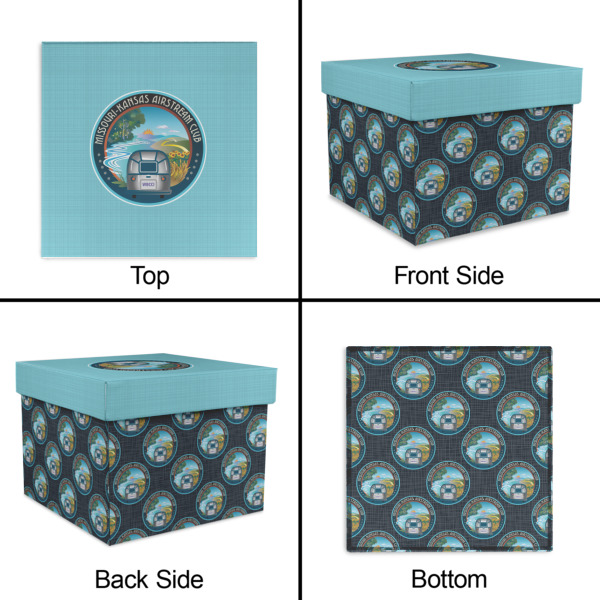 Custom Design - Gift Boxes with Lid - Canvas Wrapped - Large - Approval