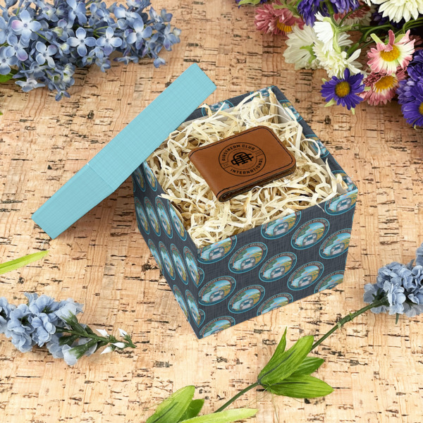 Custom Design - Gift Boxes with Lid - Canvas Wrapped - Small - In Context